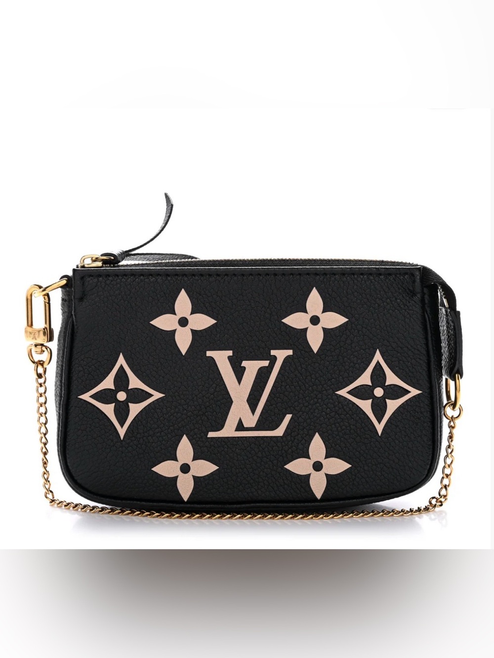 Louis Vuitton Empreinte Monogram Giant Mini Pochette Accessories Black